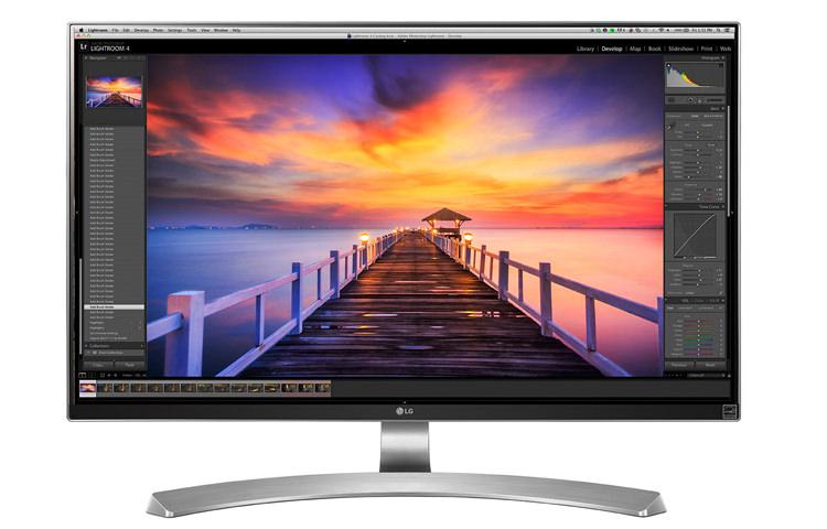 LG 27MU88-W: 27” class (27” diagonal) Ultra HD 4K Monitor | LG USA